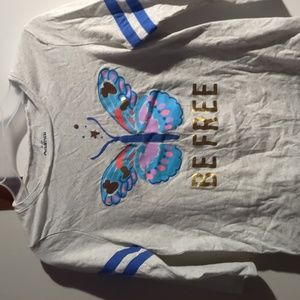 Be Free Kids Butterfly Shirt